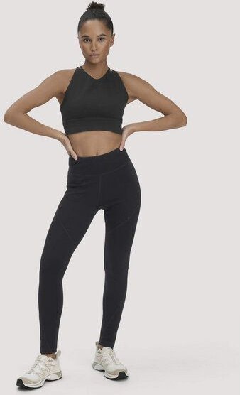 hessnatur Leggings Medium Cut ACTIVE FUNCTIONAL aus Bio-Merinowolle und Bio-Baumwolle