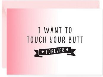 Bow & Hummingbird Mini-Grußkarte I want to ...