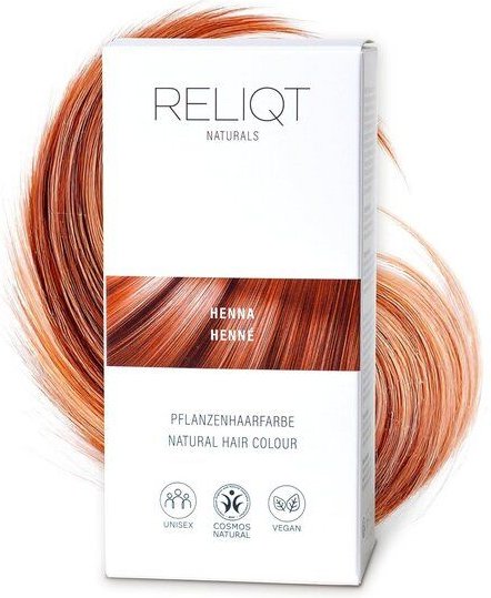 RELIQT Pflanzenhaarfarbe Henna