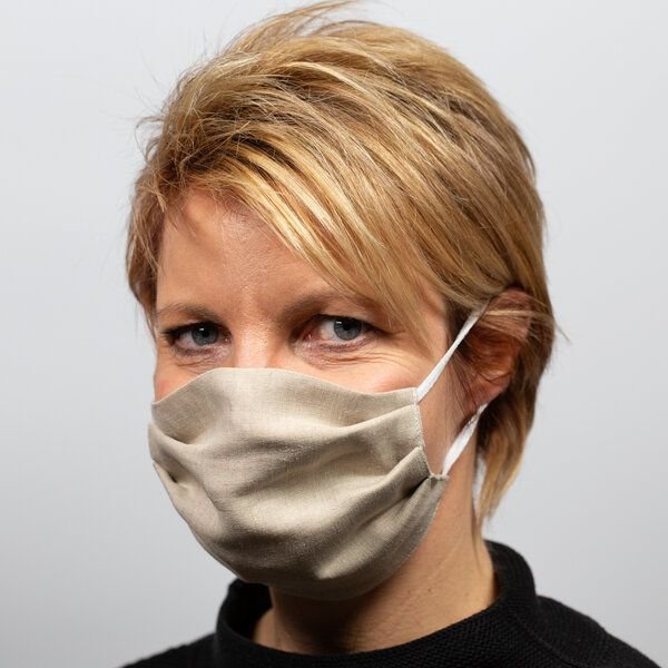 nahtur-design Alltagsmaske aus Bioleinen