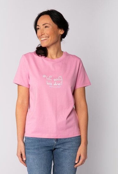 watapparel T-Shirt Frauen Ich zähl bis drei