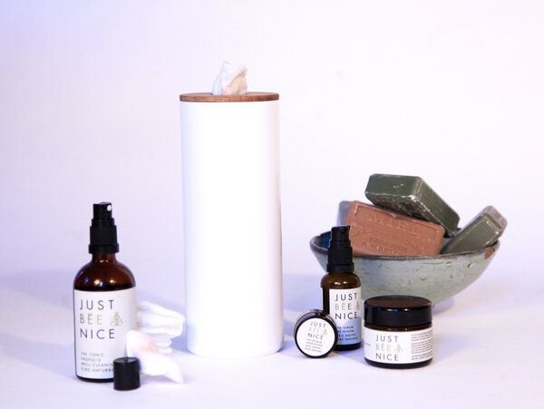 werkvoll by Lena Peter Nachhaltiger Badmülleimer FIRE - Upcycling Feuerlöscher