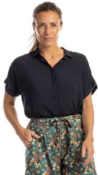 Zerum Kurzarm-Bluse Lena