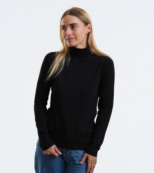 Thumbnail - GARY MASH Langarmshirt Susan mit Stehkragen aus TENCEL Lyocell Mix