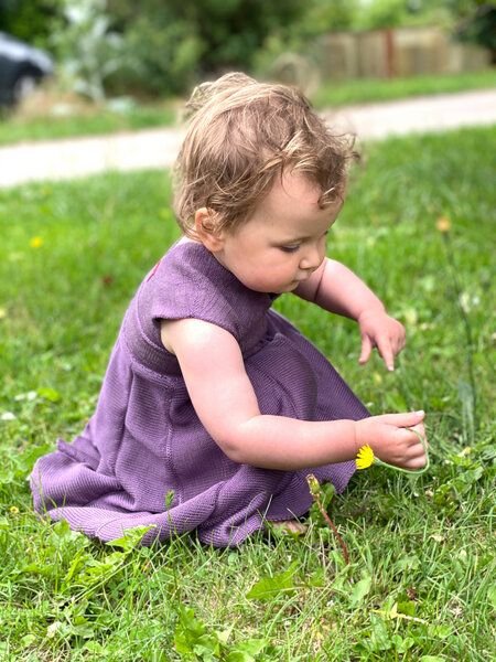 vincente Gestricktes Sommerkleid aus TENCEL