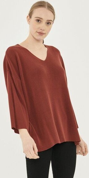 ORGANICATION 3/4 Arm Pullover aus TENCEL Lyocell