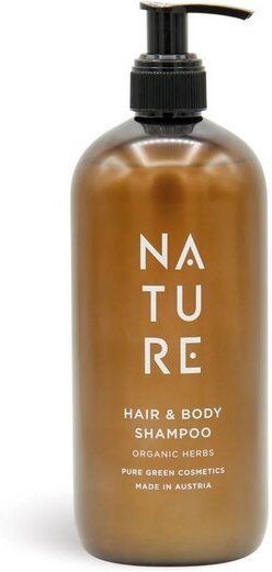 4betterdays Hair & Body Shampoo 'Organic Herbs' | Kunststoffgebinde mit Pumpfunktion