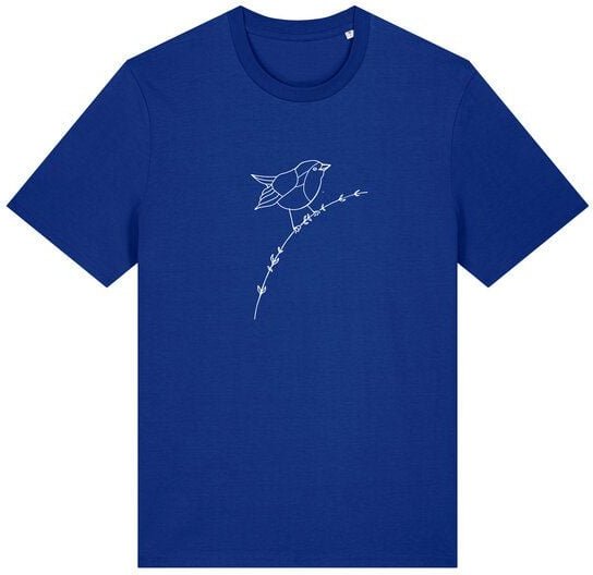 Brandless Basic Bio Unisex T-Shirt Rotkehlchen 180g/m² XXS - 3 XL