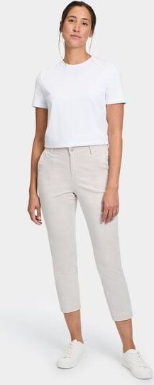 FUTURE:PEOPLE. 18:02 CHINO - MID WAST- Damen Hose aus weicher Bio-Baumwolle mit leichtem Stretch-Anteil (31802 0 3004)