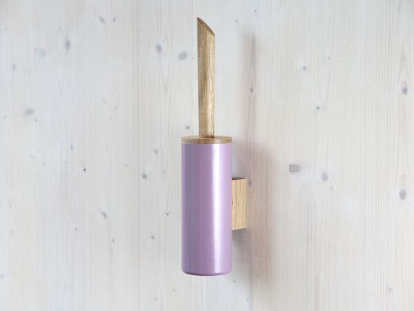 werkvoll by Lena Peter Holz Wand WC-Bürste FIRE