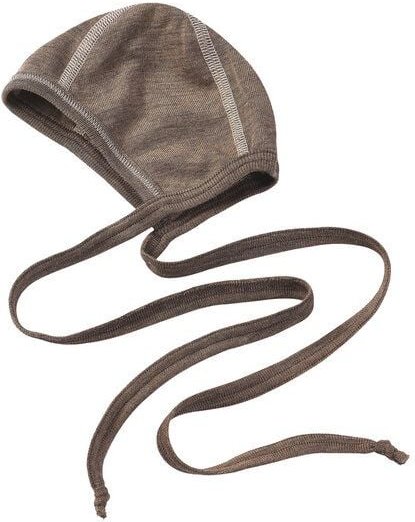 Engel natur Baby / Kinder Häubchen Bio-Schurwolle/Seide