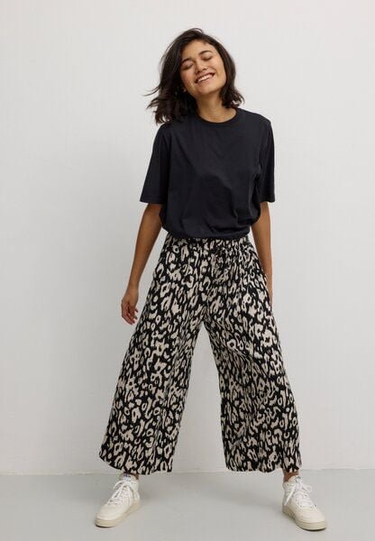 Thumbnail - Damen Hose aus LENZING ECOVERO Viskose - SEQUOIA BLOT - recolution