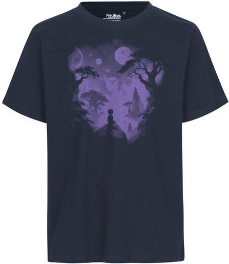 HANDGEDRUCKT "Inner Child" Unisex T-Shirt aus reiner Baumwolle (kbA)