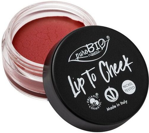 Thumbnail - PuroBIO Cosmetics Lip to Cheek 2in1, vegan mit Bio-Kakaobutter