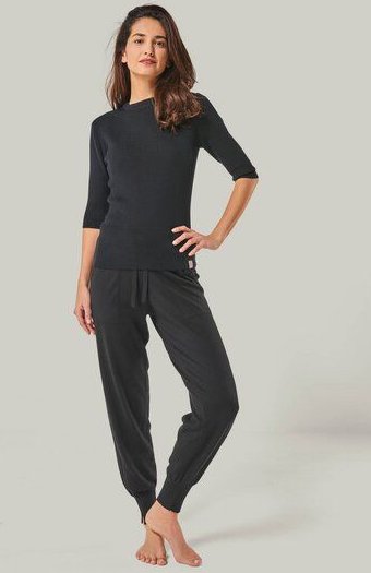YOU LOOK PERFECT Merino Loungewear Set „Strickpullover Daria & Strickhose Bella"