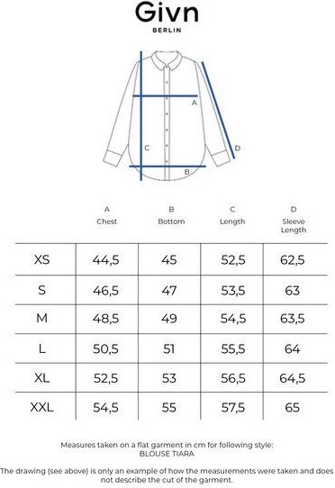 Givn Berlin Bluse GBTIARA aus LENZING ECOVERO