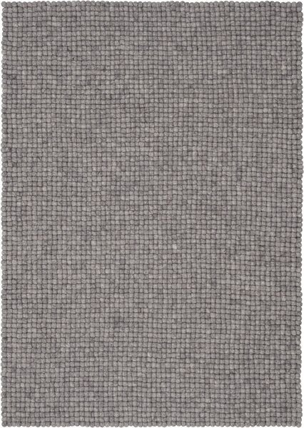 myfelt Filzkugelteppich rechteckig, 100% Schurwolle