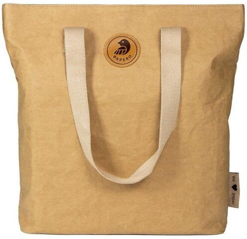 Shopper Tasche aus Kraft Papier PAPERO | KANGOO | wasserfest, reißfest NEU