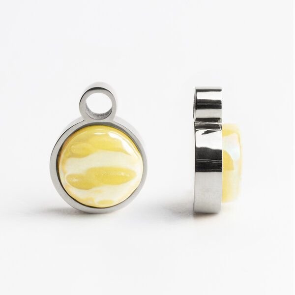 ALEXASCHA Anhänger für Ohrringe | Mix & Match Charms | Silber