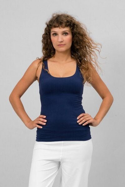 Breath of Fire Sohang Yoga-Top Atlantic Blue