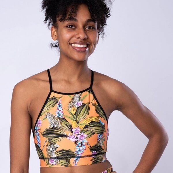 Flying Love Birds "Exotic Orange" Bustier – wendbar