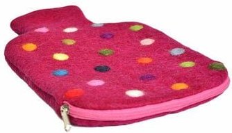 Frida Feeling Wärmflaschenüberzug aus Filz (für 2 Liter Flasche) - verschiedene Motive