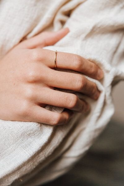 Jyoti - Fair Works Ring Maalia Messing