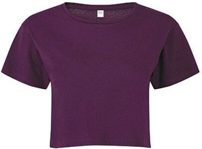 TriDri® Damen T-Shirt Cropped Bauchfrei kurz