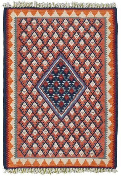 Rugtales Kelim Senneh 88x62cm