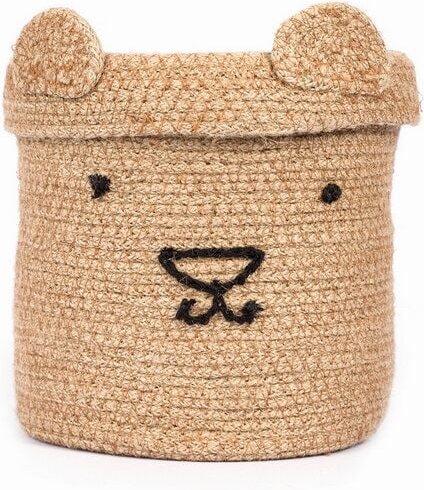 El Puente Korb mit Deckel "Bär" // in 3 Größen