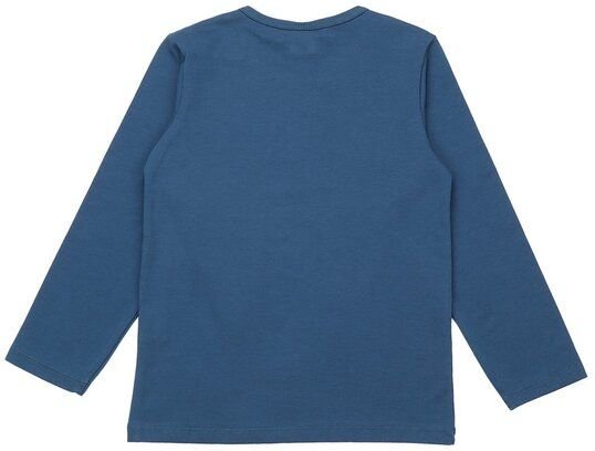 Walkiddy White Tigers Shirt in Blau - Nachhaltige Bio-Baumwolle Kinderbekleidung – GOTS zertifiziert