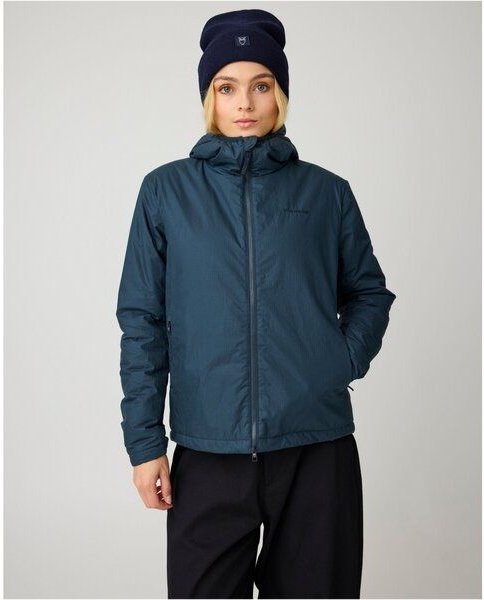 KnowledgeCotton Apparel Jacke VENT 140 Ripstop isoliert mit Merinowolle - Damen