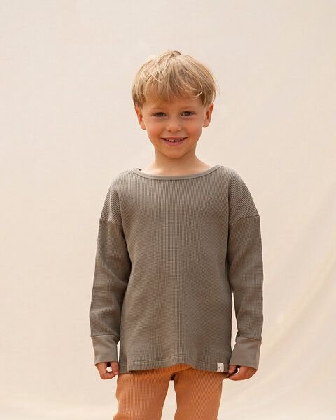 Matona Shirt aus Bio-Baumwolle für Kinder / Basic Longsleeve