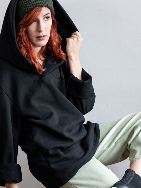 ECOSTORIES Unisex Hoodie Nightfever im Oversize Look