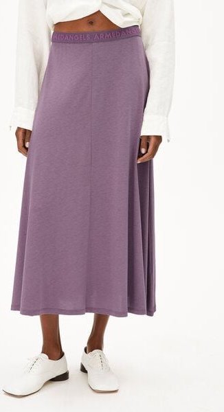 ARMEDANGELS ILENIAA LARAA MIDI SKIRT - Damen Jerseyrock aus TENCEL Lyocell Mix