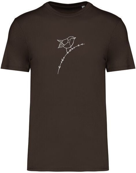 Brandless Basic Bio T-Shirt Rotkehlchen Nr. 4 ( 155 g/m²)