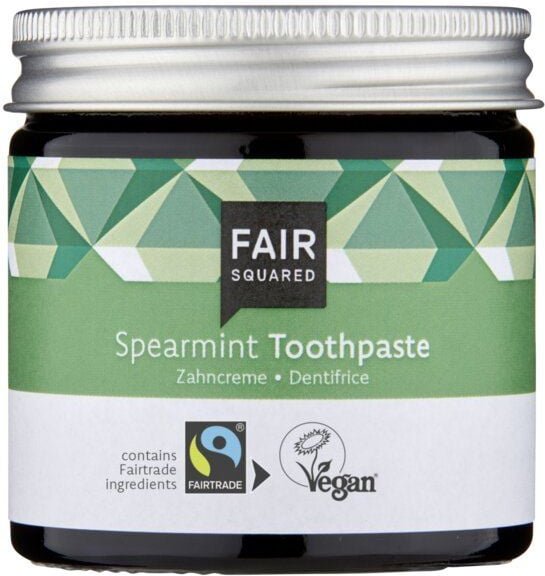 Fair Squared Zahncreme, Zahnpasta Spearmint flouridfrei