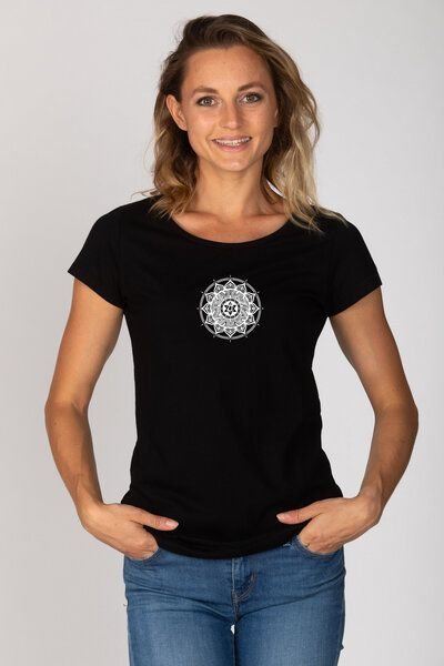 Brandless Basic Bio T-Shirt (ladies) Nr.2 Anahata Chakra
