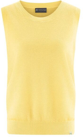 HempAge Damen Pullunder Hanf/Biobaumwolle