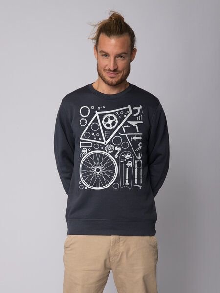 watapparel Sweatshirt Unisex Fahrradteile