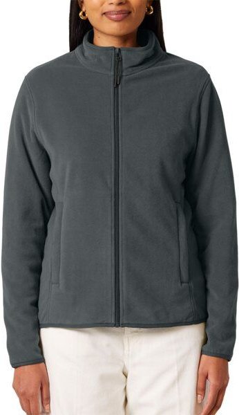 YTWOO Damen Fleecejacke enganliegend aus 100% recyceltem Polyester