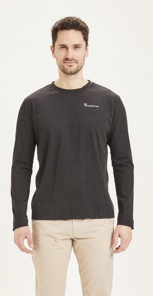 KnowledgeCotton Apparel Herren Longsleeve LOCUST Transfer - GOTS/VEGAN