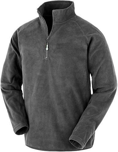 Result Genuine Recycled Recycelter Fleecepullover Troyer Unisex Damen / Herren