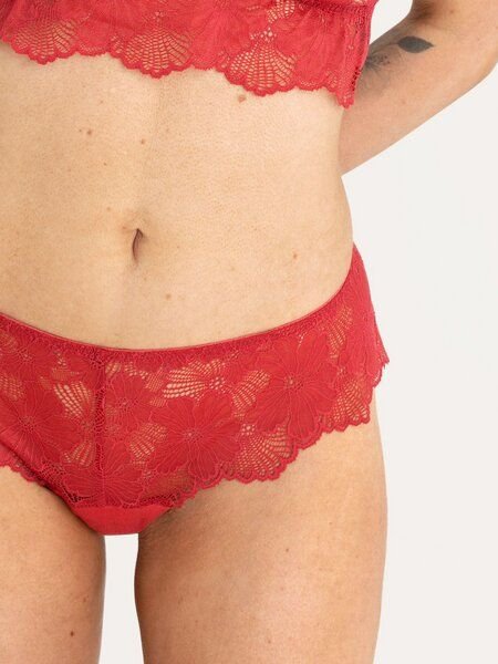 erlich textil Classy Lace Hipster mit Spitze aus weichem recyceltem Polyamid, made in Europe