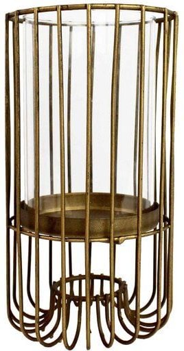 Mitienda Shop Windlicht modern, Teelichthalter 20cm