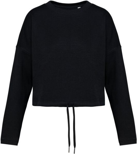 Greenspired Umweltfreundliches cropped Oversize Damen Sweatshirt mit Rundhalsausschnitt 280g/m² XS- XL
