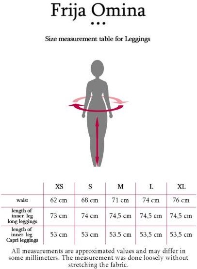 Frija Omina Bio Capri Leggings, 3/4 Leggings dunkel