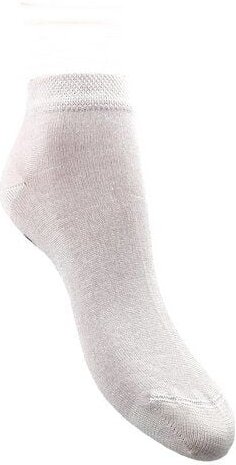 Bruno Barella Sneaker Socken aus Bambuscellulose gewonnene Viskosefaser in weiß