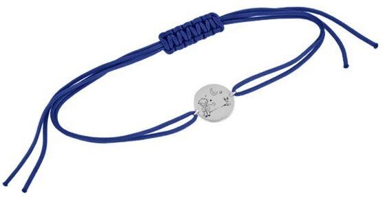 Thumbnail - Eppi Silbernes String-Armband Der Kleine Prinz mit Fuchs