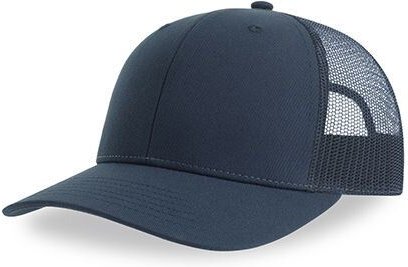 Atlantis Headwear Basecap Atlantis Bryce Cap Mesh Cap zweifarbig aus Recyceltem Polyester Truckercap